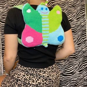 Blabla Knit Butterfly Bag